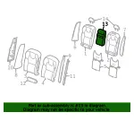 Headrest - Volvo (32248231) - view 4