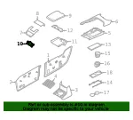Console Panel - Volvo (32260722) - view 4