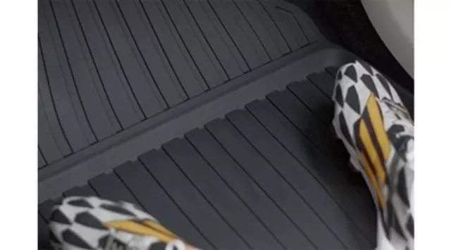Floor Mats, Molded Plastic, 3rd Row - Volvo (32261609) - view 4