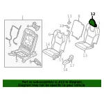 Headrest - Volvo (32272487) - view 4