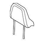 Headrest - Volvo (32273792) - view 3