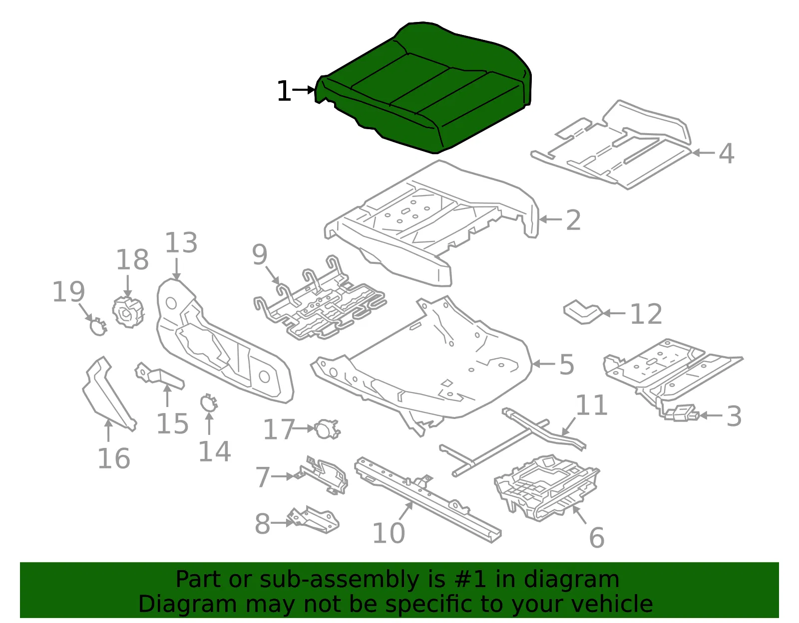 Cushion Cover - Volvo (32273795) - view 2