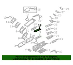 Console Lid - Volvo (32275423) - view 4