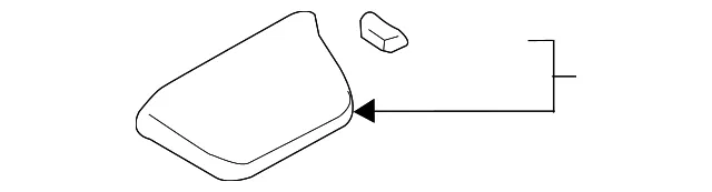 Console Lid - Volvo (32275489)