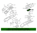 Console Lid - Volvo (32275590) - view 4