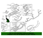 Console Panel - Volvo (32289018) - view 4