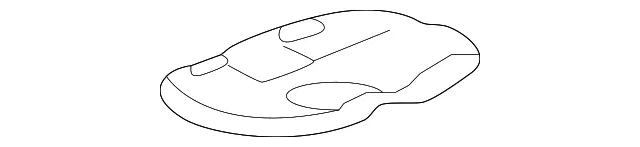 Sun Visor Support - Volvo (32289060)