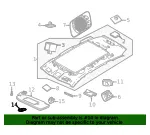 Sun Visor Cover - Volvo (32289061) - view 4