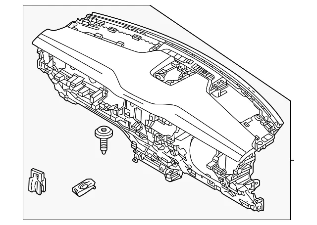 Instrument Panel - Volvo (32318035)