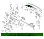 Instrument Panel Bezel - Volvo (32318170) - view 4