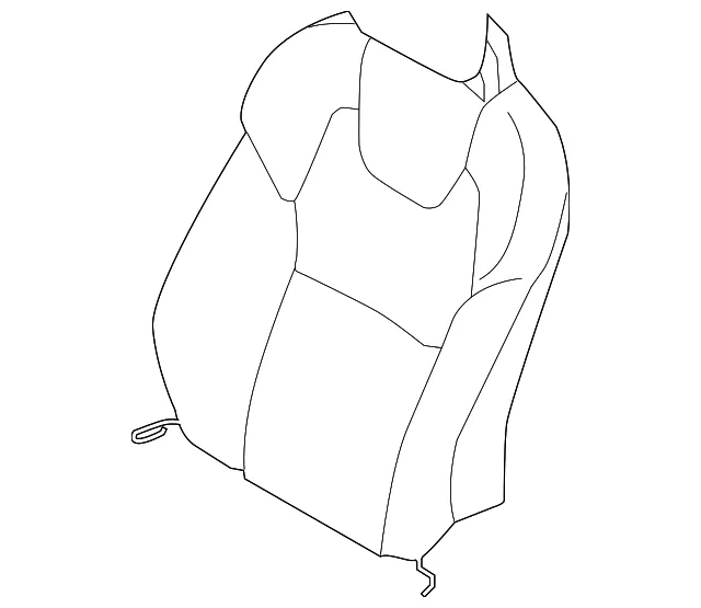 Seat Back Cover - Volvo (32329243)