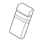 Headrest, Center - Volvo (32329391) - view 3