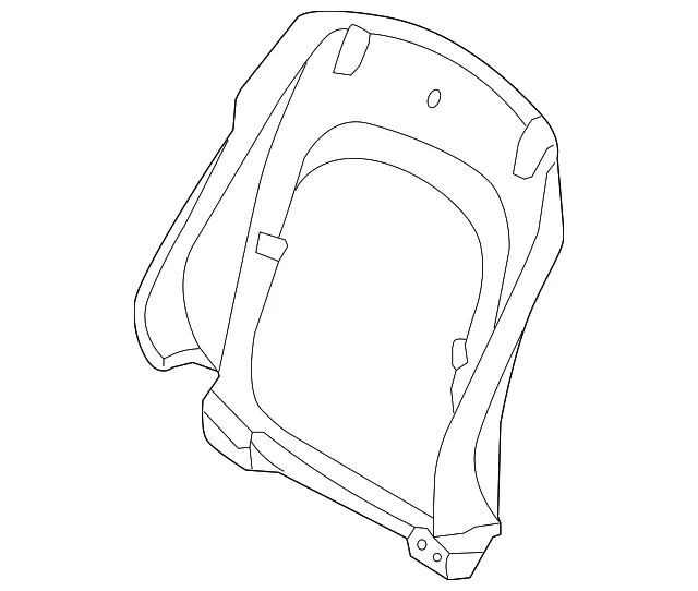 Seat Back Panel - Volvo (32329702)
