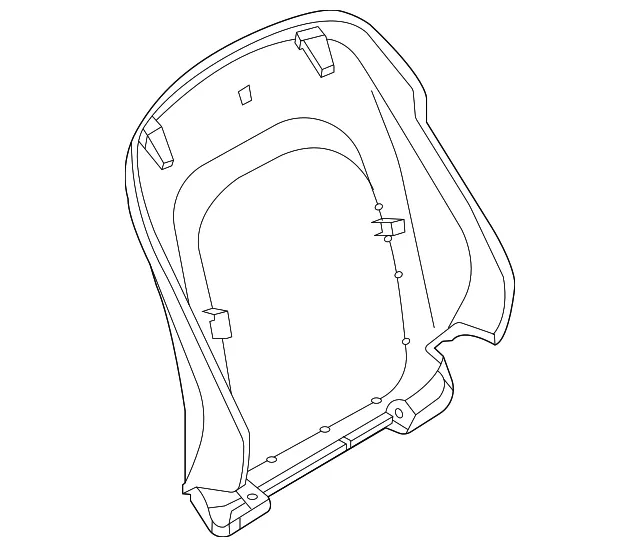 Seat Back Panel - Volvo (32329704)