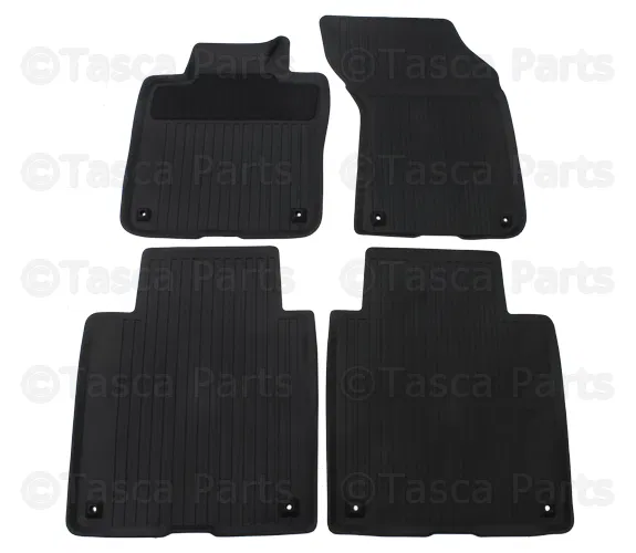 Floor Mats - Shaped Plastic - Charcoal Solid - Volvo (32332372) - view 3
