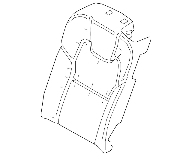 Seat Back Pad - Volvo (32332541)