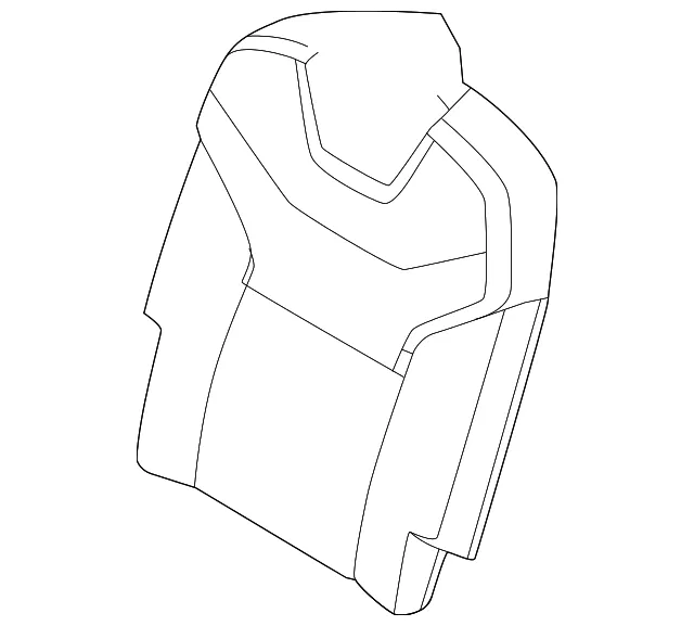 Seat Back Cushion Cover - Volvo (32332575)