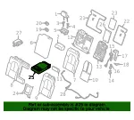 Seat Armrest - Volvo (32332966) - view 4