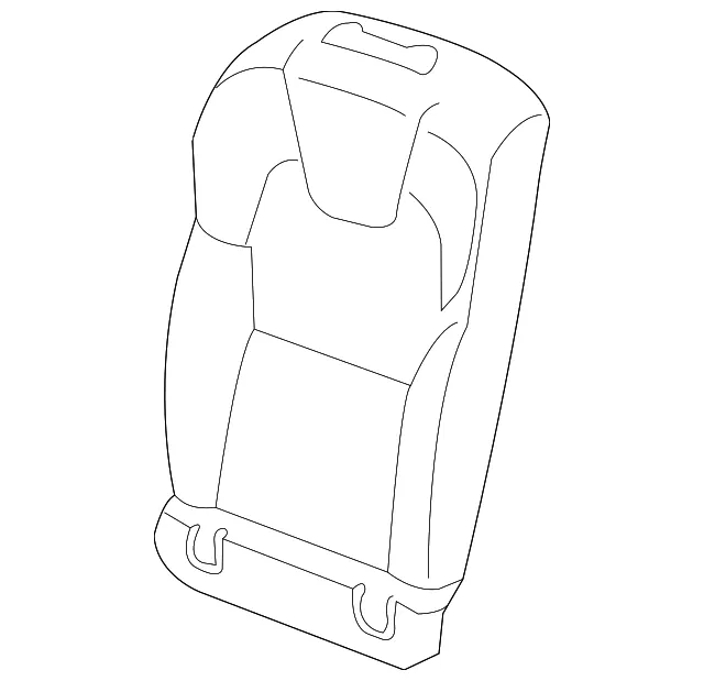 Seat Back Cover - Volvo (32333321)
