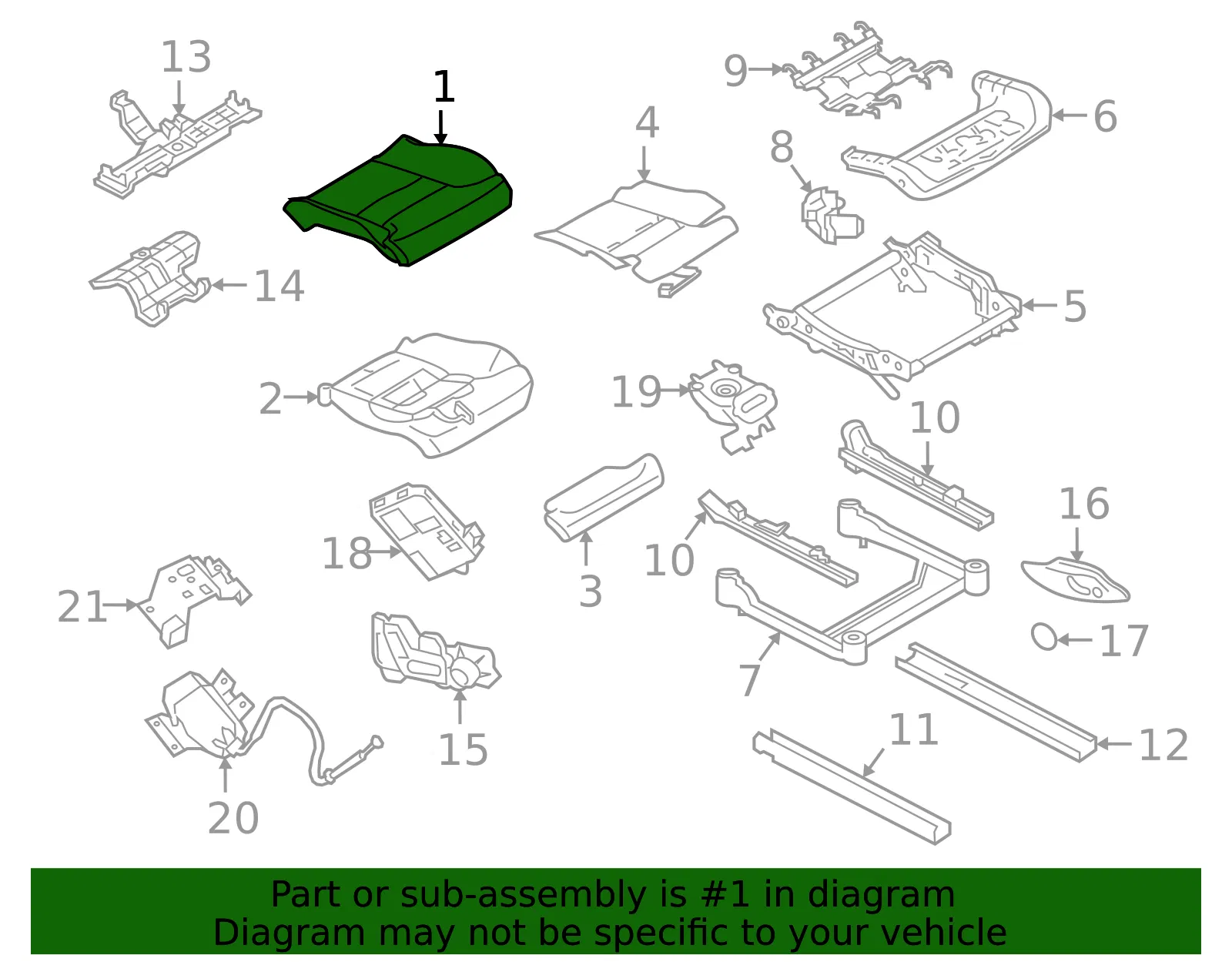 Cushion Cover - Volvo (32338261) - view 2