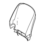 Seat Back Panel - Volvo (32347296) - view 3