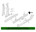 Seat Frame Bracket - Volvo (32351432) - view 4