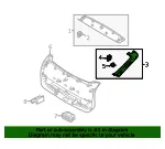 Side Gate Trim - Volvo (32353465) - view 4