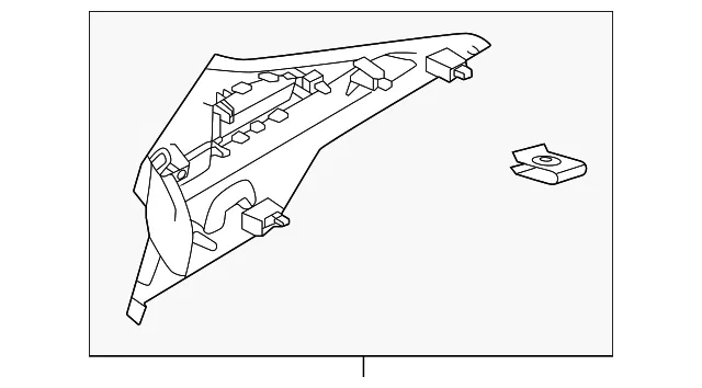Upper Trim - Volvo (32353468)