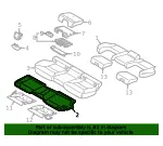 Cushion Frame - Volvo (32367270) - view 4