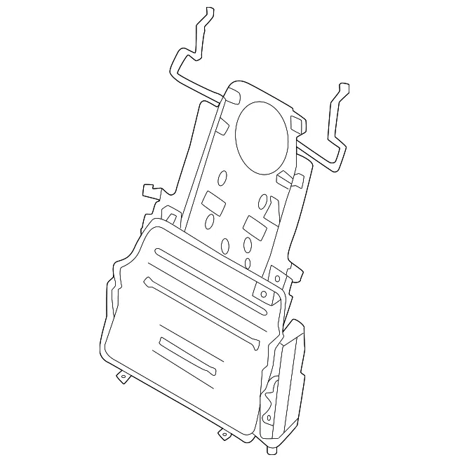 Seat Lumbar Support Cushion - Volvo (32367407)