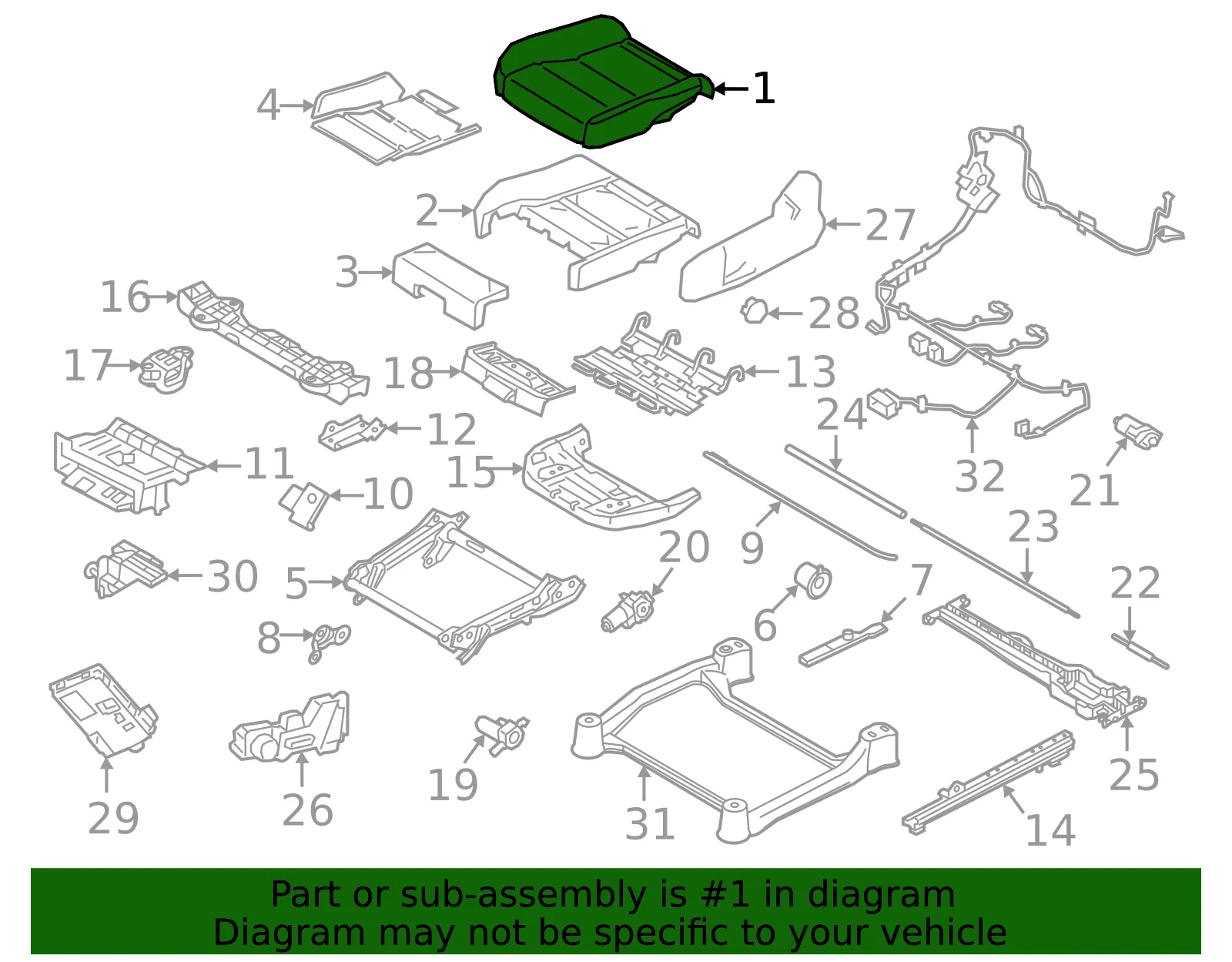 Cushion Cover - Volvo (32367756) - view 2