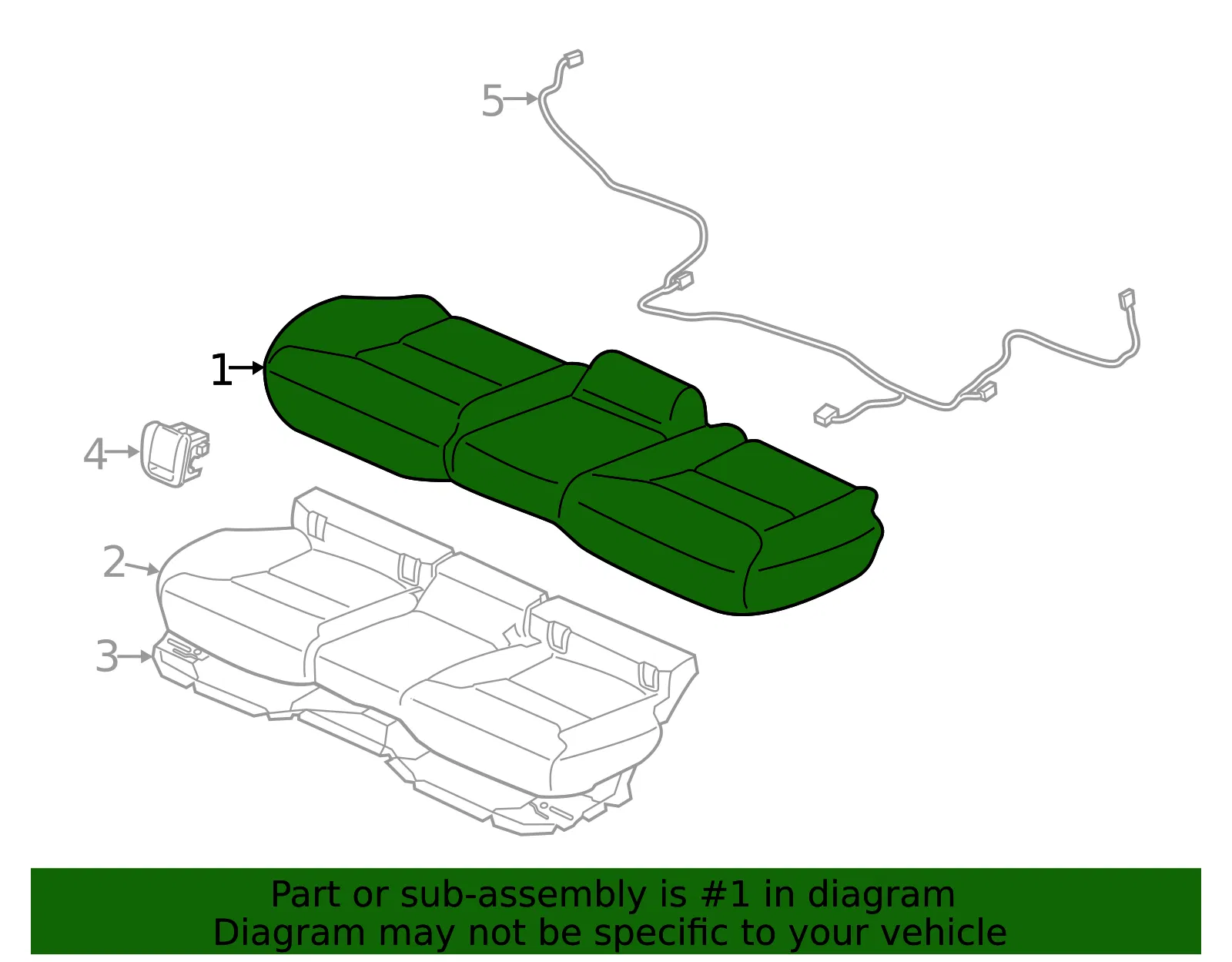 Cushion Cover - Volvo (32367768) - view 2