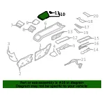 Console Lid - Volvo (32369626) - view 4
