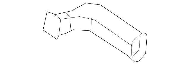 Instrument Panel Air Duct - Volvo (32377268)