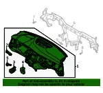 Instrument Panel - Volvo (32377282) - view 4