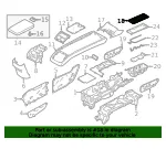 Console Lid - Volvo (32377377) - view 4