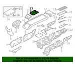 Console Trim Panel Cap - Volvo (32392295) - view 4