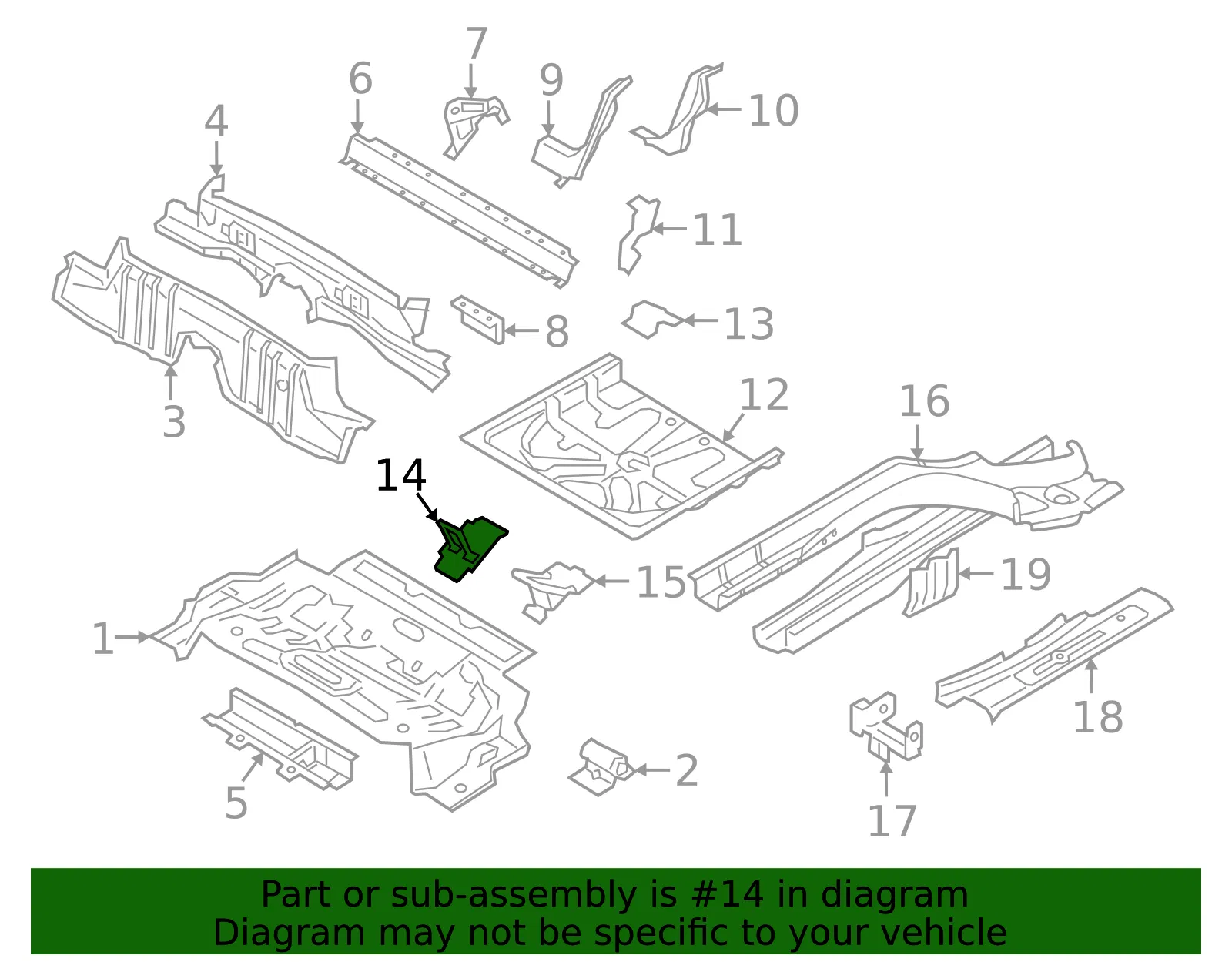 Child Seat Bracket - Volvo (32392469) - view 2