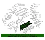 Console Housing - Volvo (32394792) - view 4