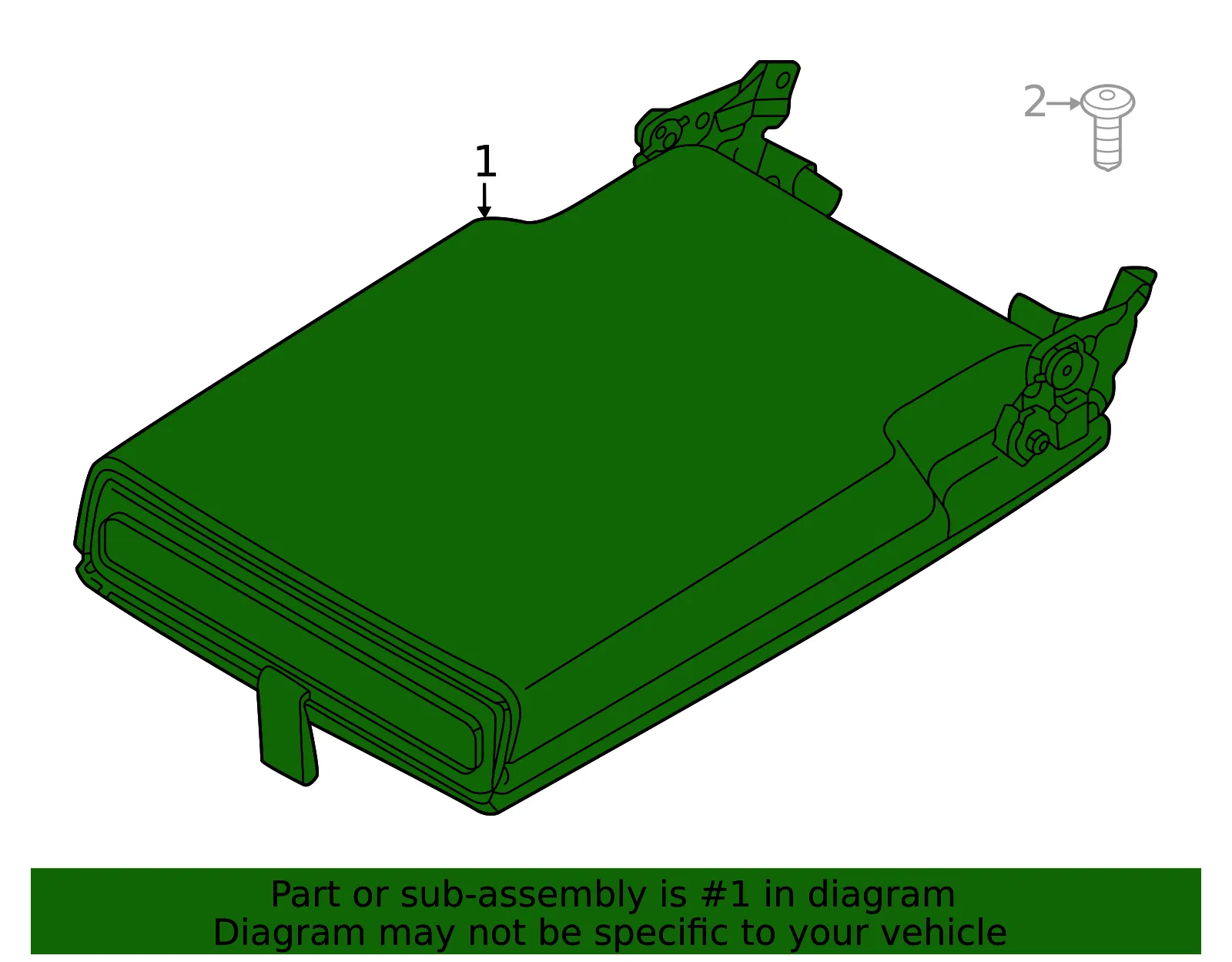 Armrest - Volvo (32403258) - view 2
