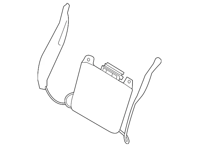 Seat Lumbar Support Cushion - Volvo (32403272)