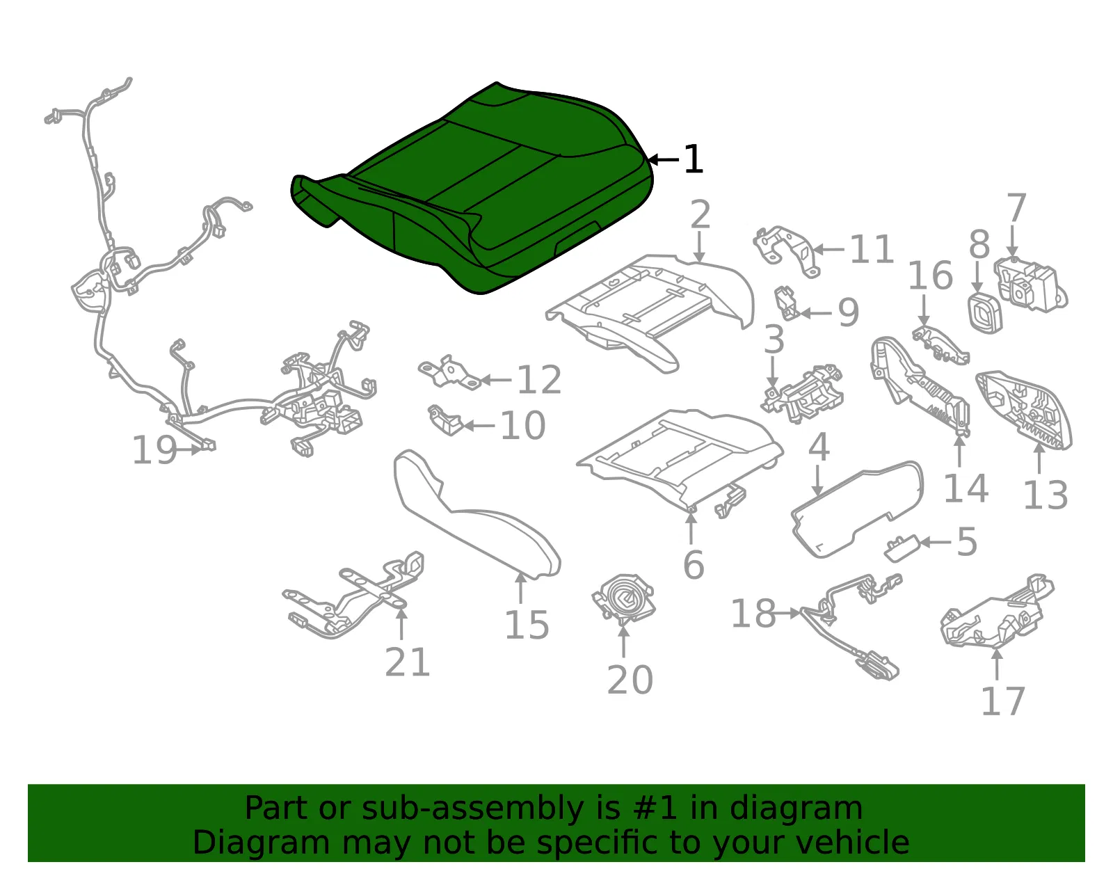 Cushion Cover - Volvo (32403539) - view 2