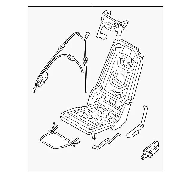 Seat Frame - Volvo (32403797)