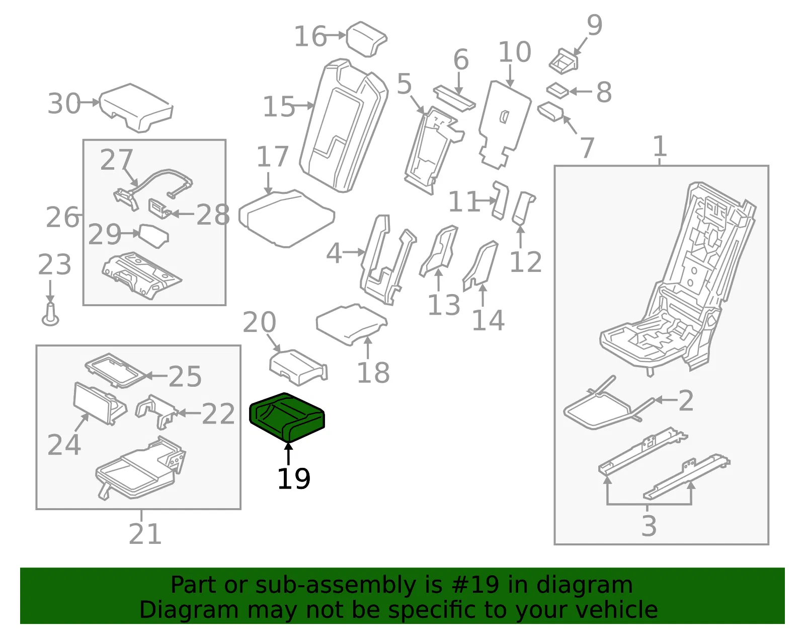 Trim Cover - Volvo (32404898) - view 2