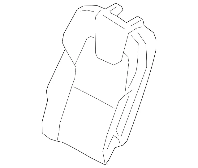 Seat Back Cushion Cover - Volvo (32404941)