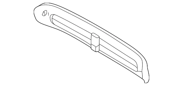 Instrument Panel Air Duct - Volvo (32414739)