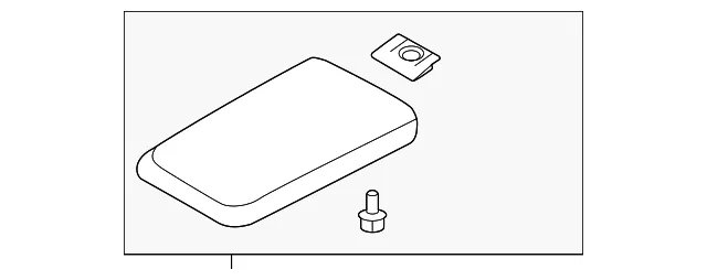 Console Lid - Volvo (32430526)