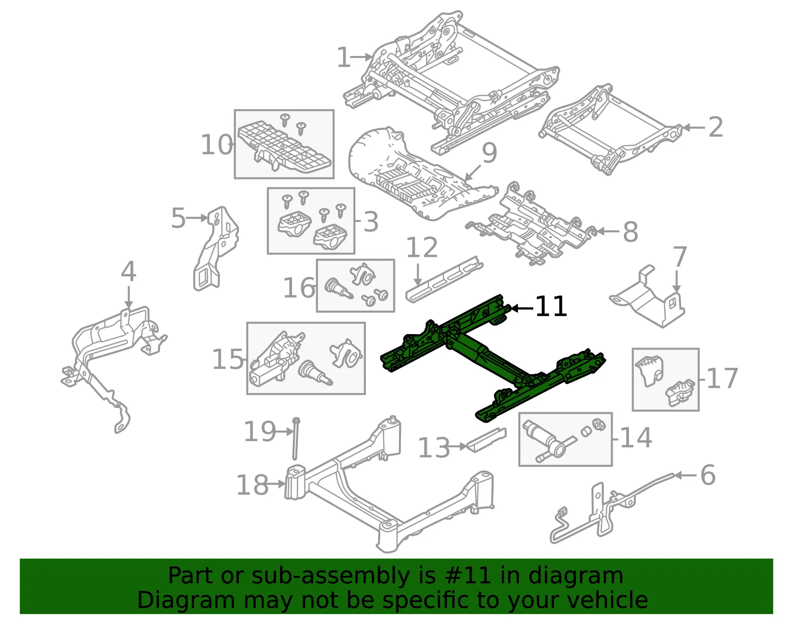 Track Assembly - Volvo (32430694) - view 2