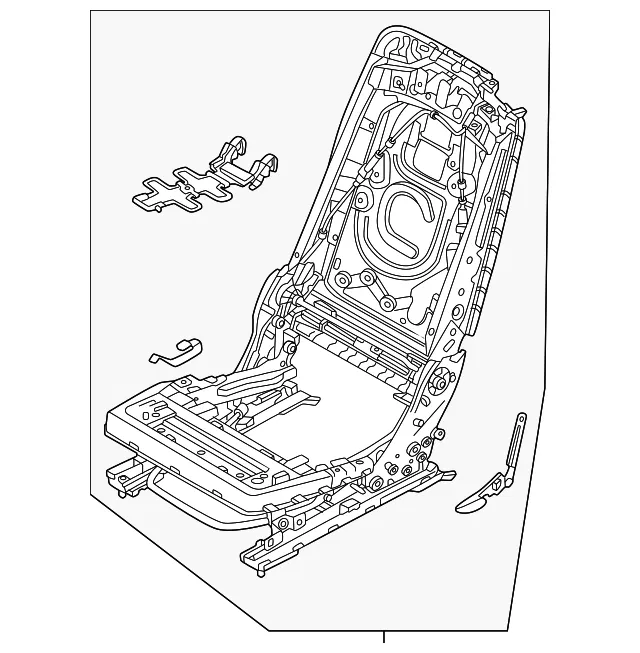 Seat Frame - Volvo (32447283)
