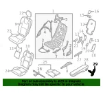 Armrest Bracket - Volvo (32447834) - view 4